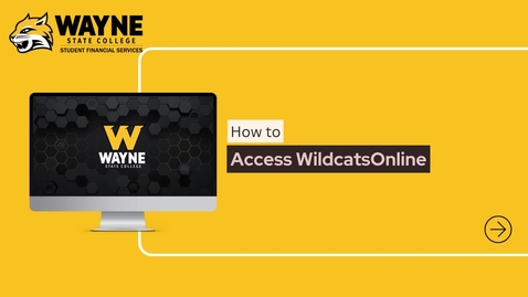 Thumbnail for How to Access WildcatsOnline