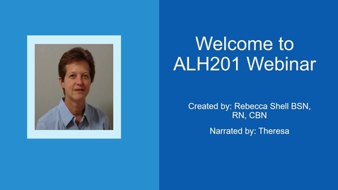 Thumbnail for ALH201 Pharmacology Webinar
