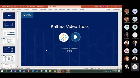 Thumbnail for Intro to Kaltura for Education-20220518_110307-Meeting Recording