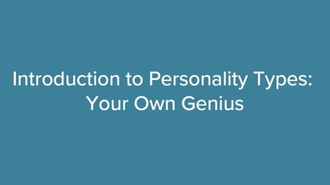 Thumbnail for Psych of Personality Overview Video