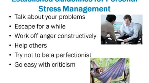 Thumbnail for Time and Stress Management