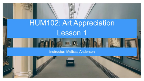 Thumbnail for LESSON 1 INTRODUCTION