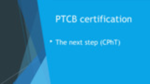 Thumbnail for Preparing for the PTCE exam