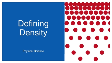 Thumbnail for Defining Density Review