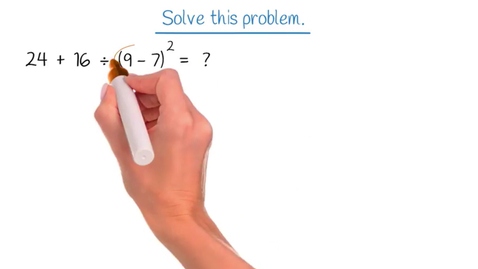 Thumbnail for Order of Operations Example 1