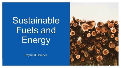 Thumbnail for Sustainable Fuels and Energy Review