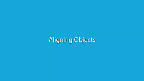 Thumbnail for Aligning Objects