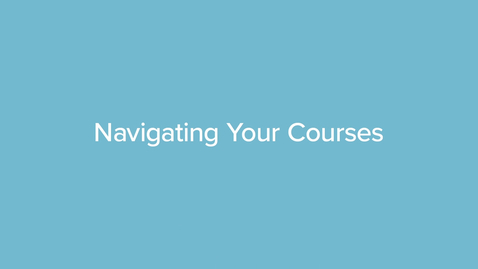 Thumbnail for Navigating Your Courses
