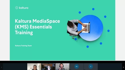 Thumbnail for 12.1.2022 Kaltura MediaSpace Essentials Webinar