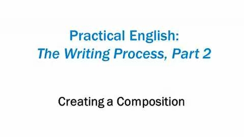 Thumbnail for Creating a Composition