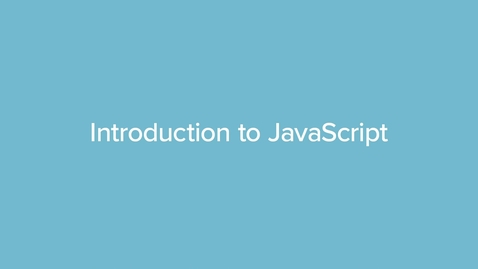 Thumbnail for QF17A Introduction to JavaScript