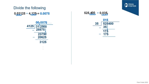 Thumbnail for HSD006_Long Division - Decimals by Decimals_VID00979