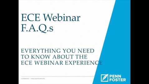Thumbnail for ECE Webinar FAQs