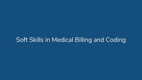 Thumbnail for Soft Skills in Allied Health