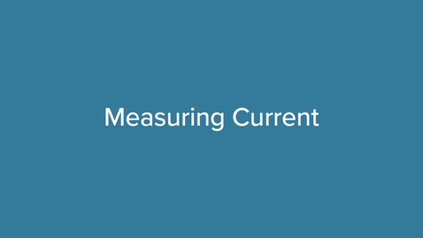 Thumbnail for Measuring Current