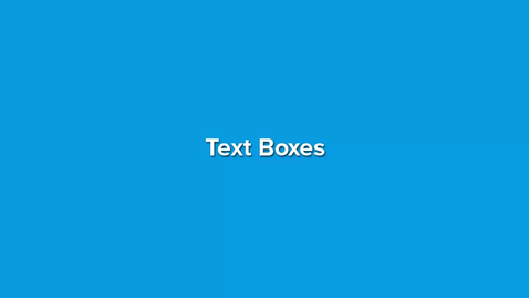 Thumbnail for Text Boxes