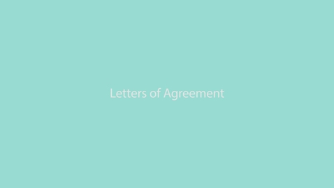 Thumbnail for QH 52b Letters of Agreement