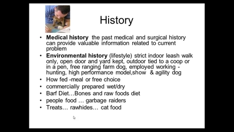 Thumbnail for Intro To Vet Tech Webinar - Medical History and Physical Exam