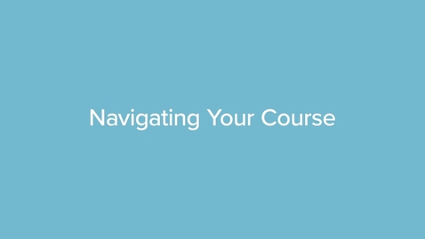 Thumbnail for Navigating Your Course