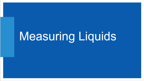 Thumbnail for Measuring Liquids