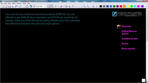 Thumbnail for Actual Yearly Interest Rate