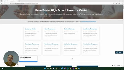Thumbnail for What is the Penn Foster High School Resource Center