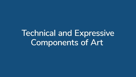 Thumbnail for Technical and Expressive Components of Art