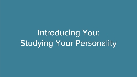 Thumbnail for Psych of Personality Unit 1 Intro Video