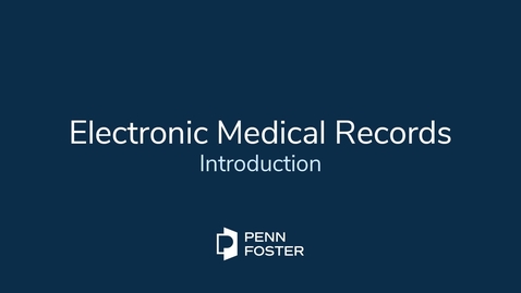 Thumbnail for Electronic Medical Records Introduction