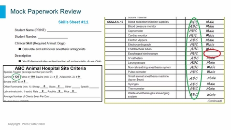 Thumbnail for Mock Paperwork Review