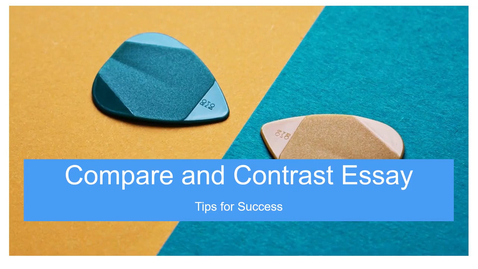 Thumbnail for Comparison and Contrast Essay Introduction