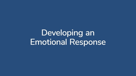 Thumbnail for Developing an Emotional Response