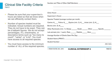 Thumbnail for Clinical Site Criteria