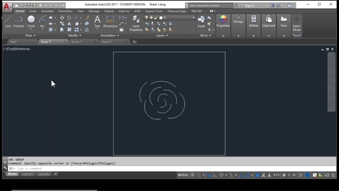 Thumbnail for AutoCAD arc