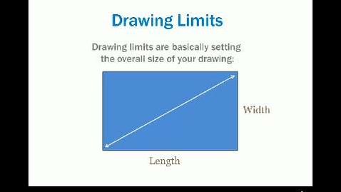 Thumbnail for Setting a Drawing's Limits