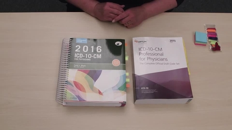 Thumbnail for How to Tab the 2016 ICD-10-CM Manual