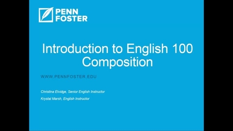 Thumbnail for Introduction to English Composition
