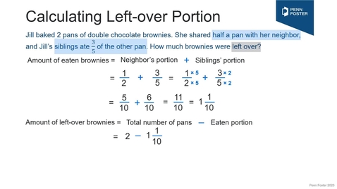 Thumbnail for Solving Word Problems with Fractions - Mixed Operations