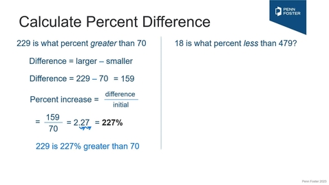 Thumbnail for Calculating Percent Increase &amp; Decrease