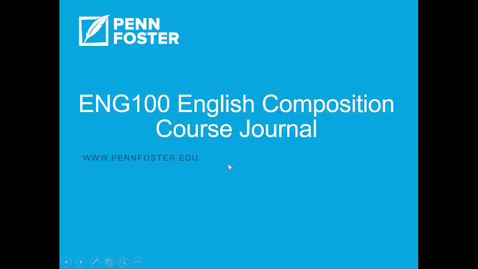 Thumbnail for ENG100 Course Journal Instructions
