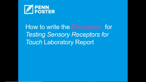 Thumbnail for Lab Report Discussion