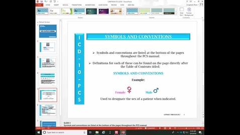 Thumbnail for ICD-10-PCS Coding