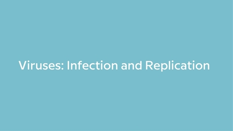 Thumbnail for Viruses: Infection and Replication