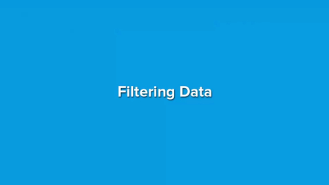 Thumbnail for Filtering Data