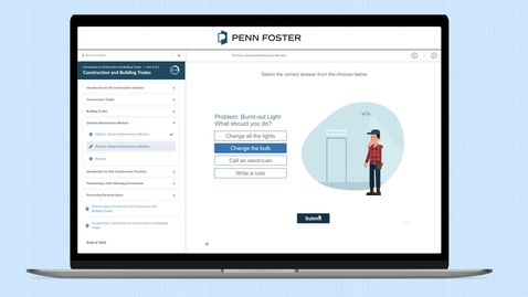 Thumbnail for A Learning Experience Designed for Student Success – Penn Foster