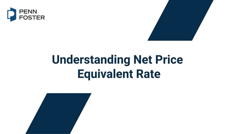 Thumbnail for Understanding Net Price Equivalent Rate