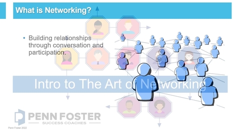 Thumbnail for entry Intro to The Art of Networking