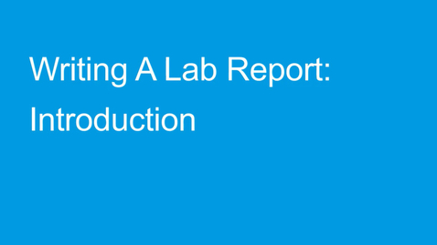 Thumbnail for HPD91303_703815_Biology_LabReportIntroduction