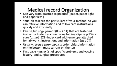 Thumbnail for Intro To Vet Tech Webinar - Medical Record Organization