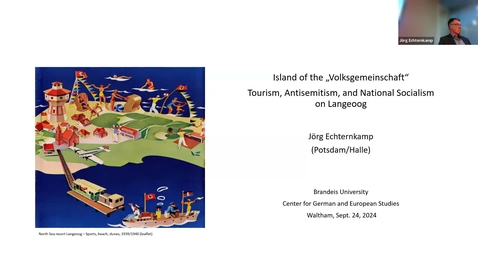 Thumbnail for Island of the ‘Volksgemeinschaft’ – Tourism, Antisemitism, and National Socialism on Langeoog